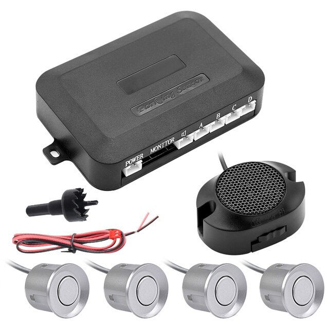 SES İKAZLI PARK SENSÖRÜ (SESLİ) FÜME (KOYU GRİ )SENSÖR resmi