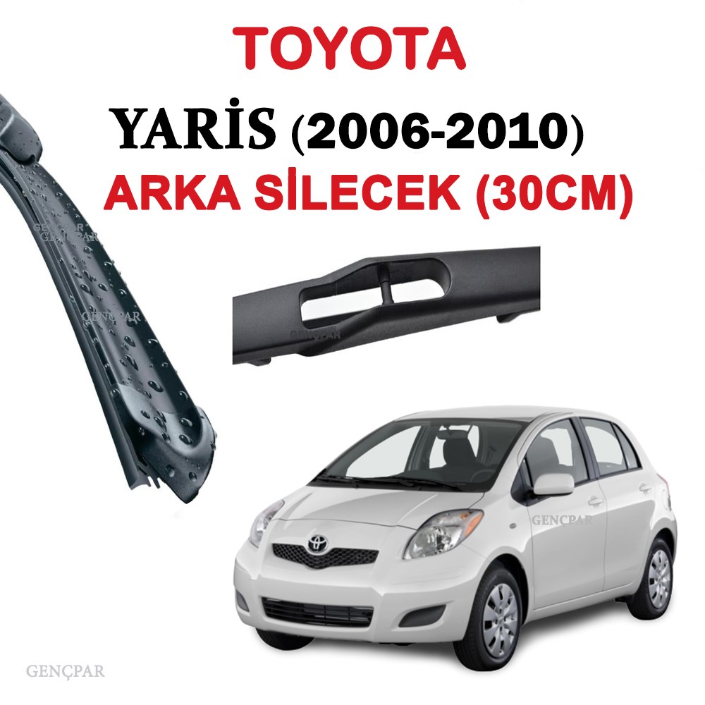 Toyota Yaris Arka Silecek 2006-2010 resmi