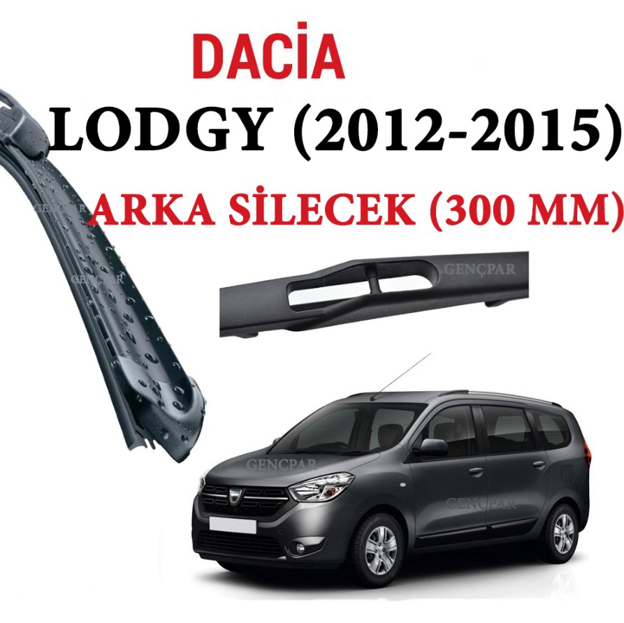 Dacia Lodgy Arka Silecek Takımı 2012-2015 resmi