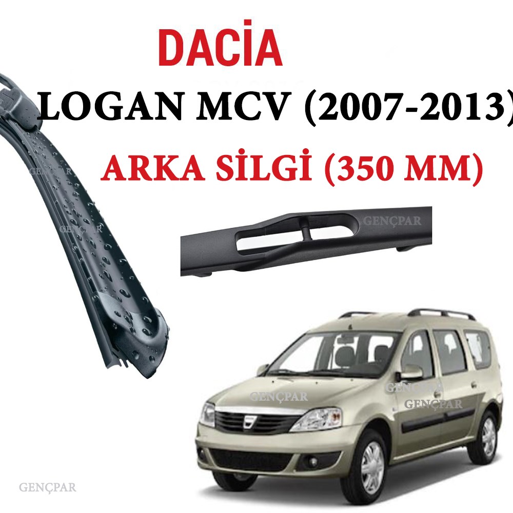 Dacia Logan Mcv Arka Silecek 2007-2013 resmi