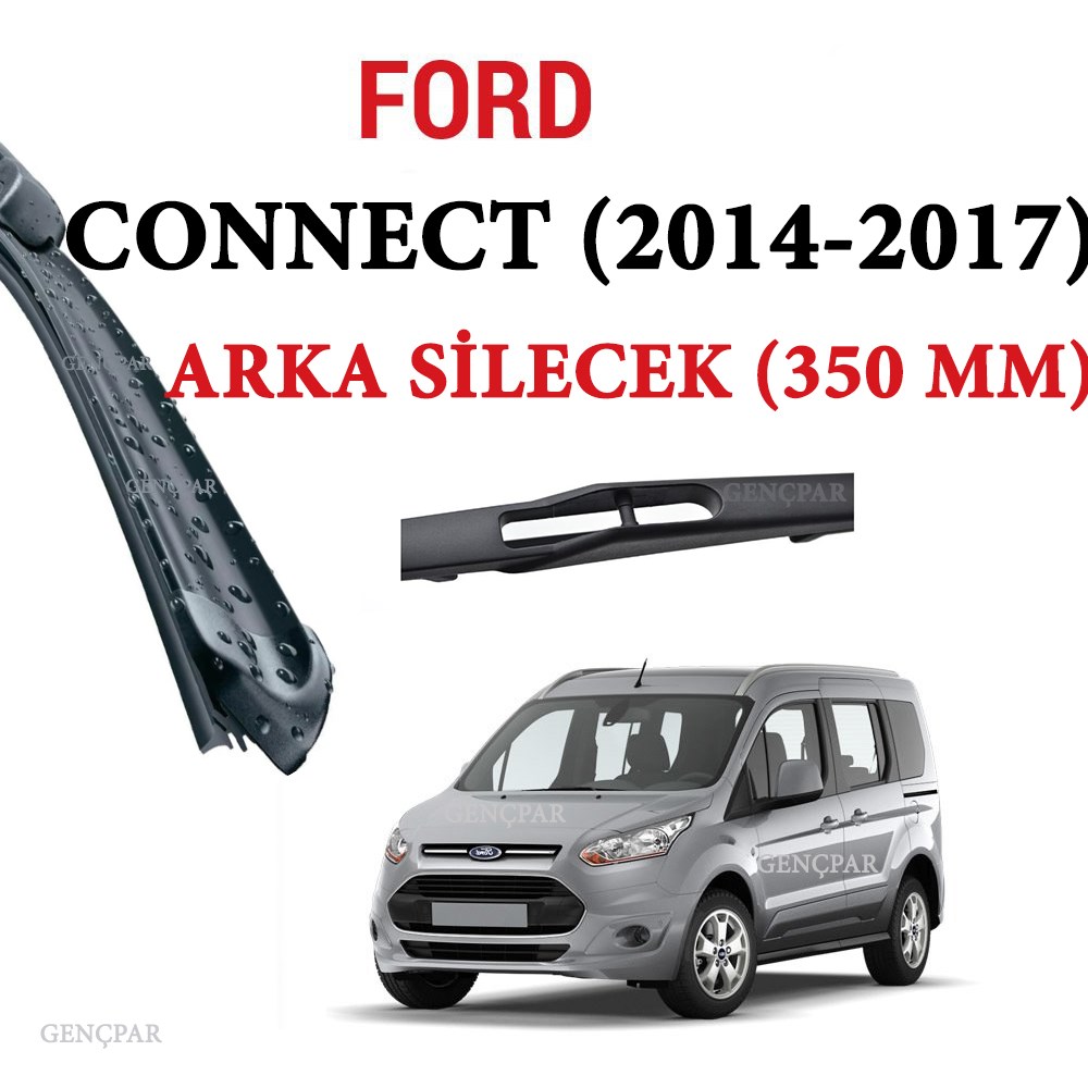 Ford Connect Arka Silecek 2014-2017 resmi