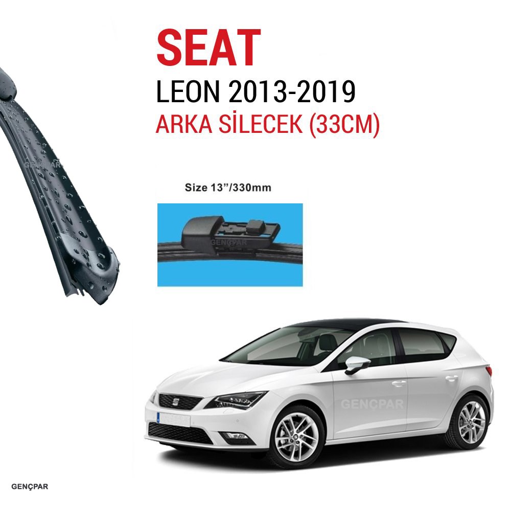 Seat Leon Arka Silecek 2013-2019 resmi