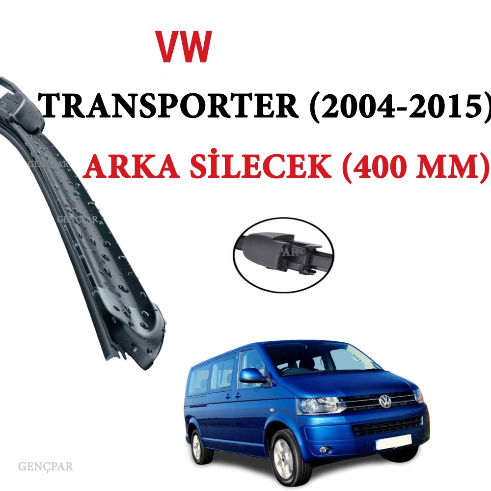 Vw Transporter Arka Silecek 2004-2015 resmi