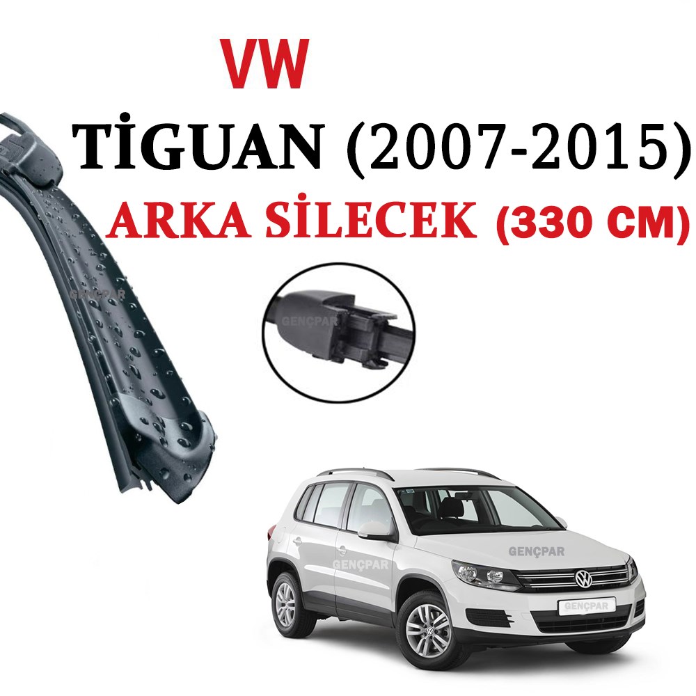 Vw Tiguan Arka Silecek 2007-2015 resmi