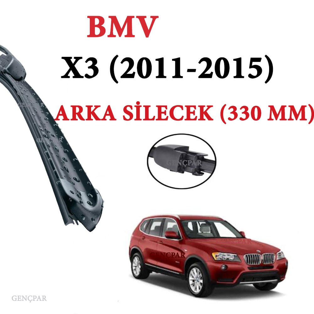 Bmv X3 Arka Silecek 2011-2015 resmi