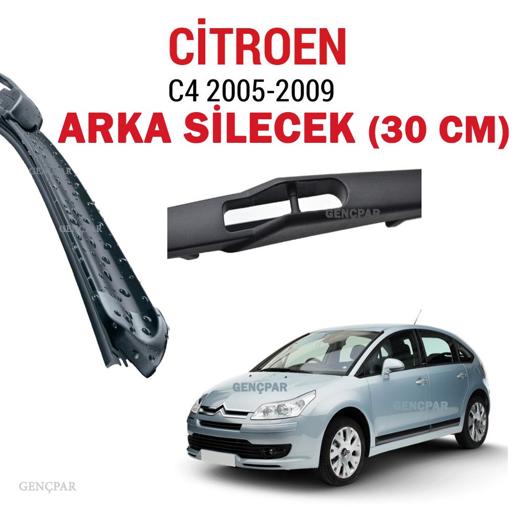 Citroen C4 Arka Silecek 2005-2009 resmi