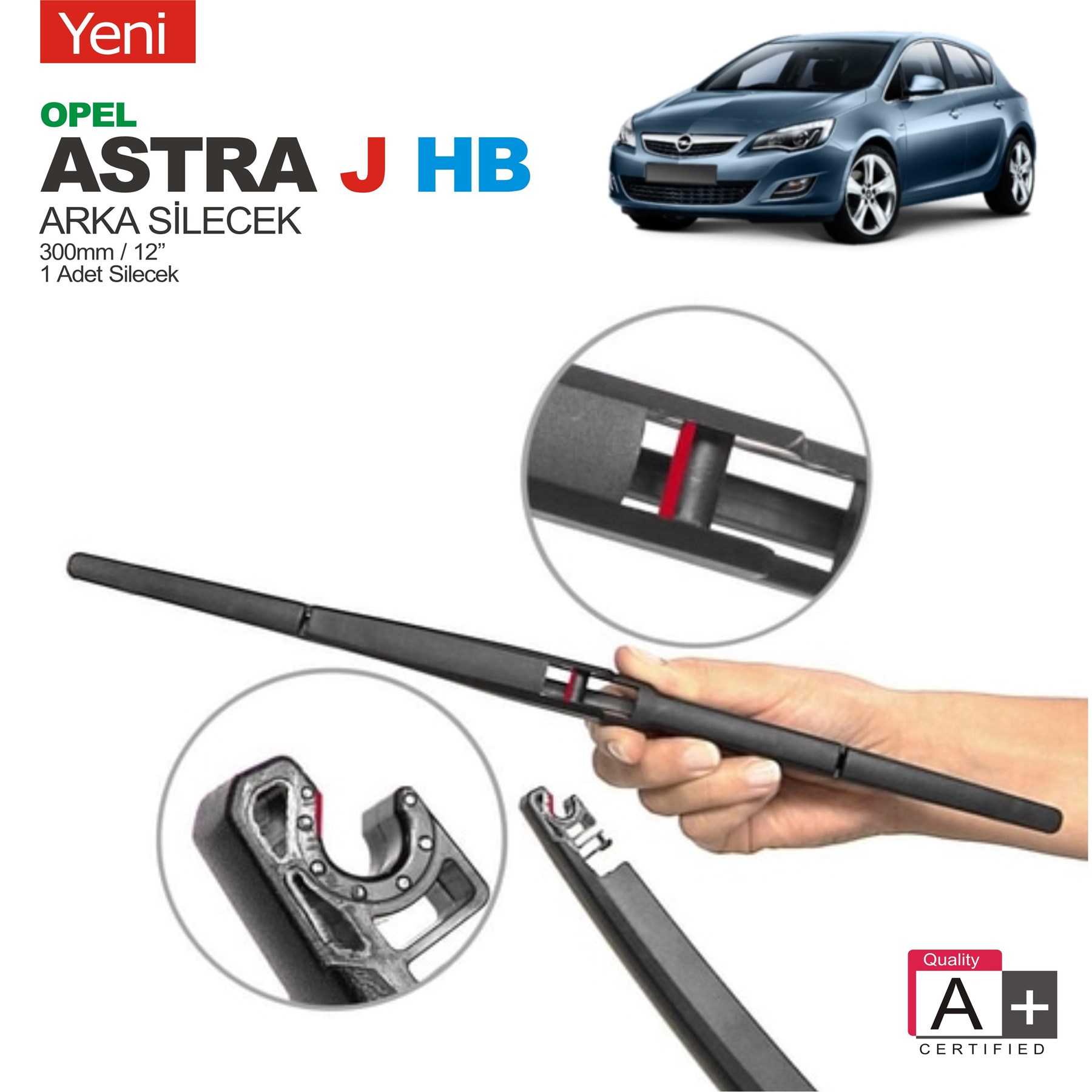 Opel Astra J Hb Arka Silecek resmi