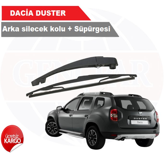 Dacia Duster Arka Silecek Kolu + Silecek Süpürgesi resmi