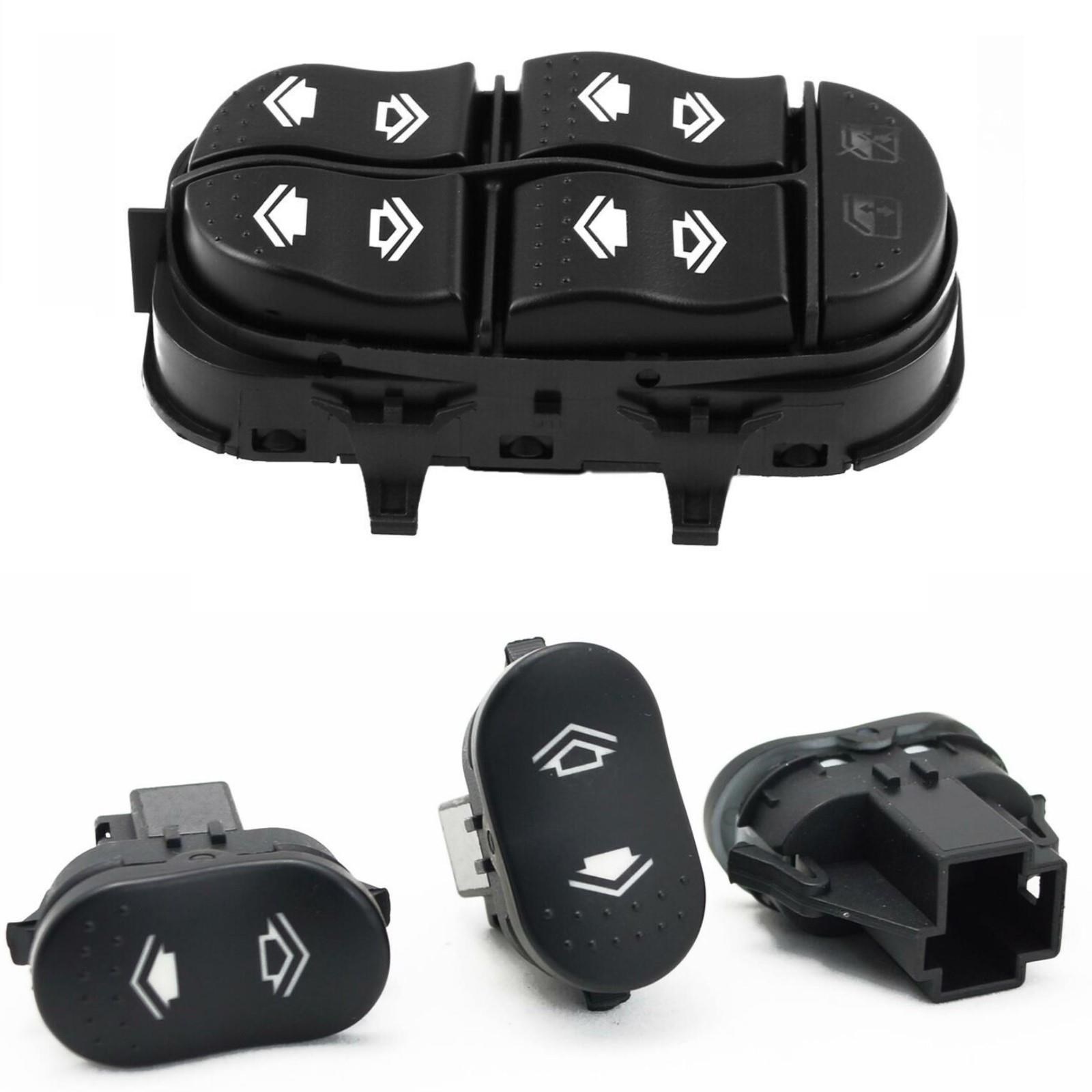 FORD FOCUS 1 CAM DÜGMESI SOL DÖRTLÜ VE TEKLI CAM DÜGMESI TAKIMI 1998-2005 resmi