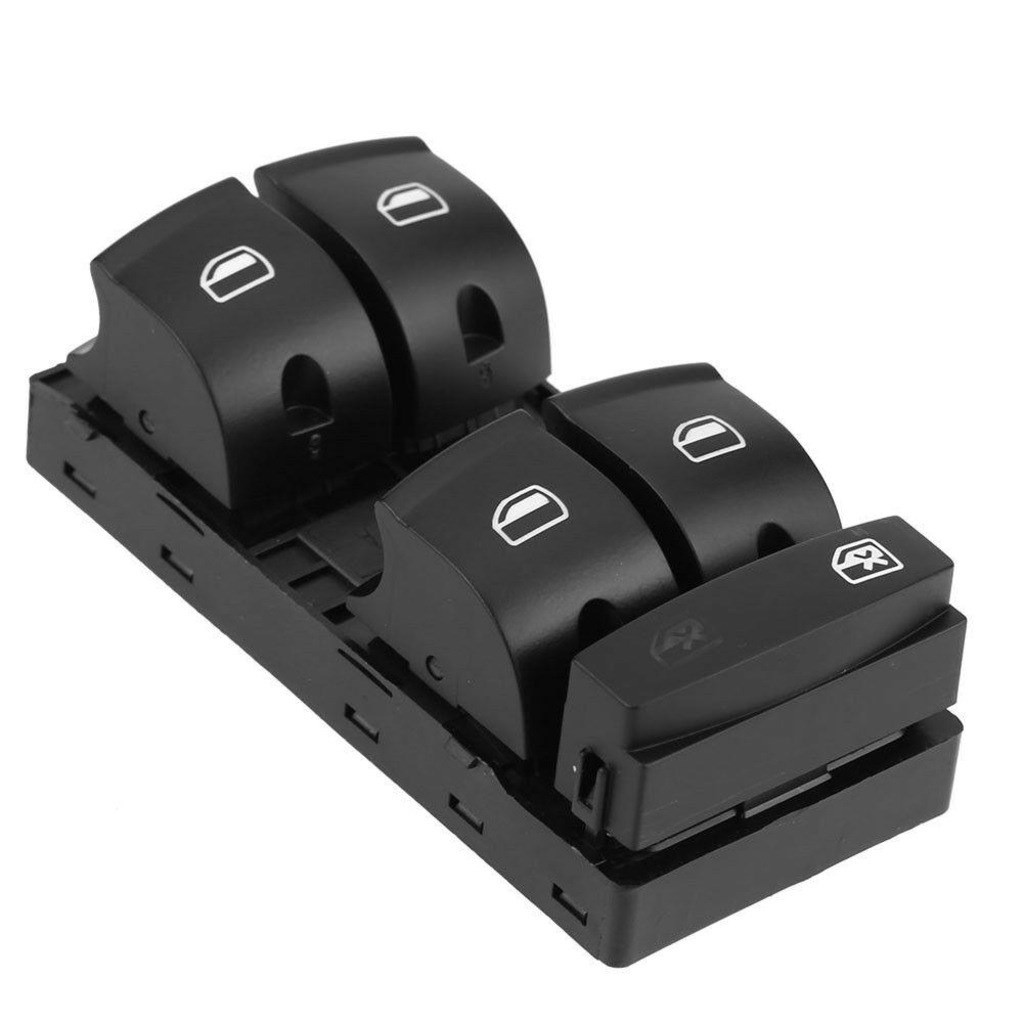 AUDİ A6 SOL DÖRTLÜ CAM DÜĞMESİ ANAHTARI 2005-2011 resmi