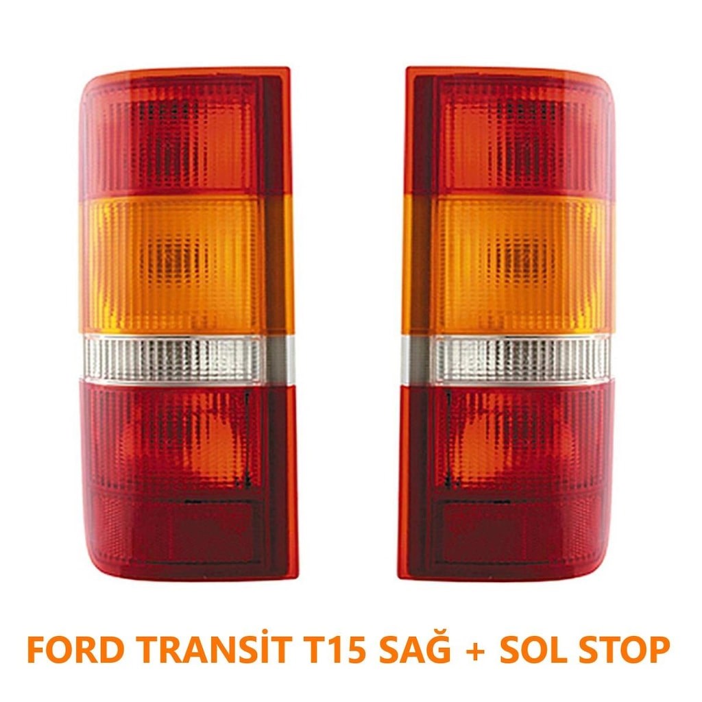 FORD TRANSİT T12- T15 SAĞ + SOL ARKA STOP LAMBASI TAKIMI resmi