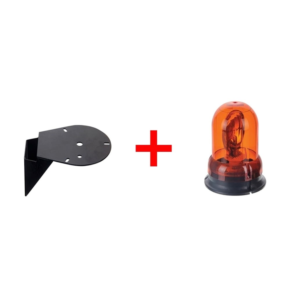 Döner (Tepe) Lamba 12V + Döner Lamba Ayağı resmi