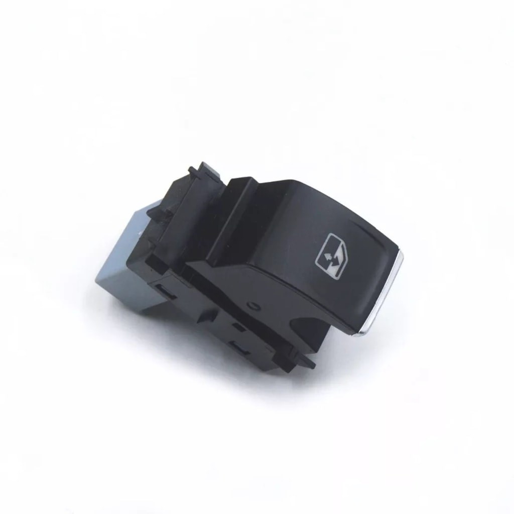 VOLKSWAGEN CRAFTER TEKLİ CAM DÜĞMESİ ANAHTARI KROM resmi