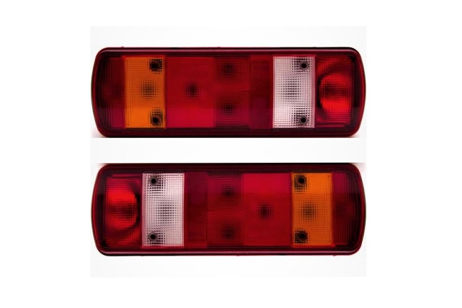 M7 STOP LAMBA 2 ADET KABLOLU TIR KAMYON RÖMORK DORSE STOP LAMBA resmi