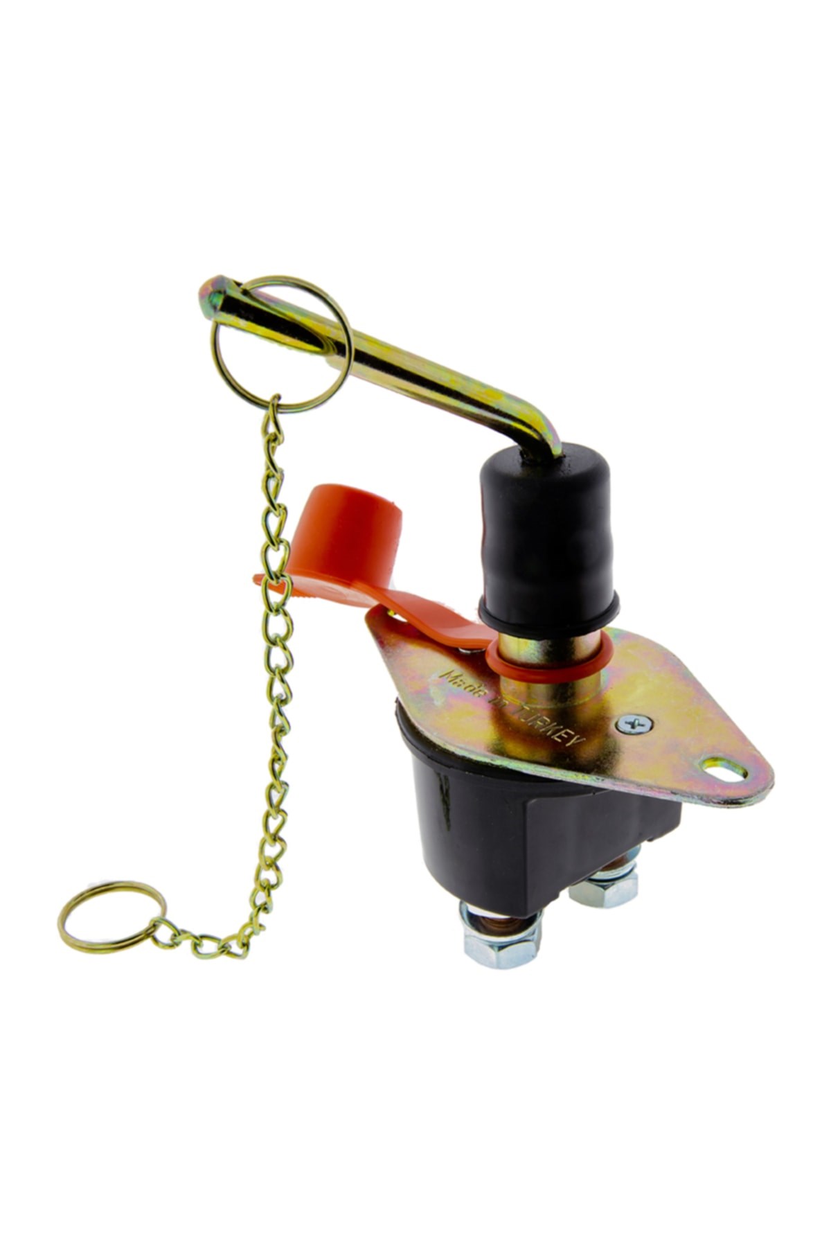 METAL AKÜ DEVRE KESİCİ ŞALTER - 12V 24V 300A resmi