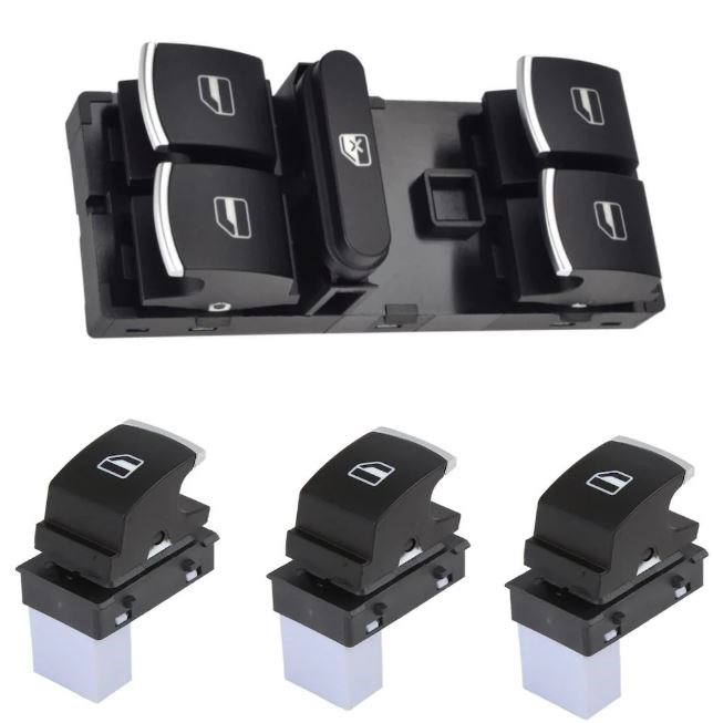 VOLKSWAGEN POLO CAM DÜĞMESİ ANAHTARI TAKIMI (2009 - 2013) resmi