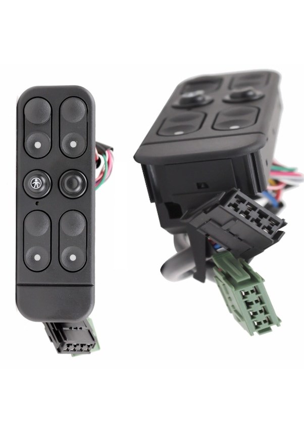 OPEL VECTRA A KASA CAM DÜGMESİ ANAHTARI DÖRTLÜ 1988-1995 resmi