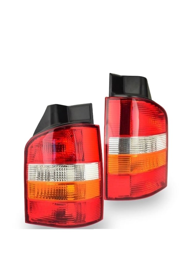 VOLKSWAGEN TRANSPORTER T5 SAĞ SOL STOP LAMBASI TAKIMI 2003-2010 SARI SİNYALLİ resmi