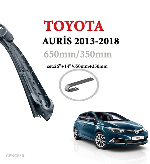 Toyota Auris 2013-2018 Silecek Takımı resmi