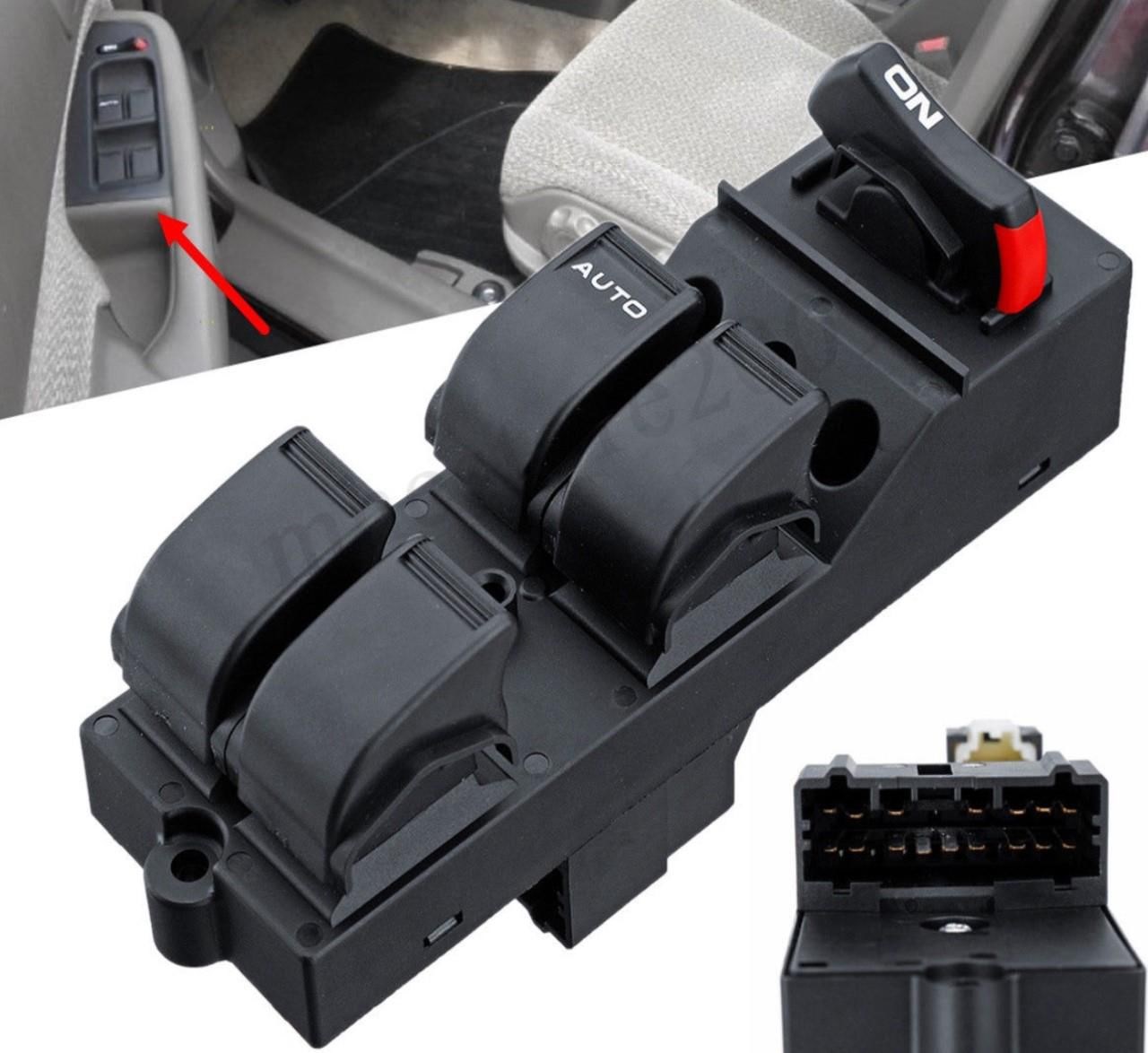 HONDA CİVİC SOL DÖRTLÜ CAM AÇMA DÜĞMESİ (1996-2000) resmi