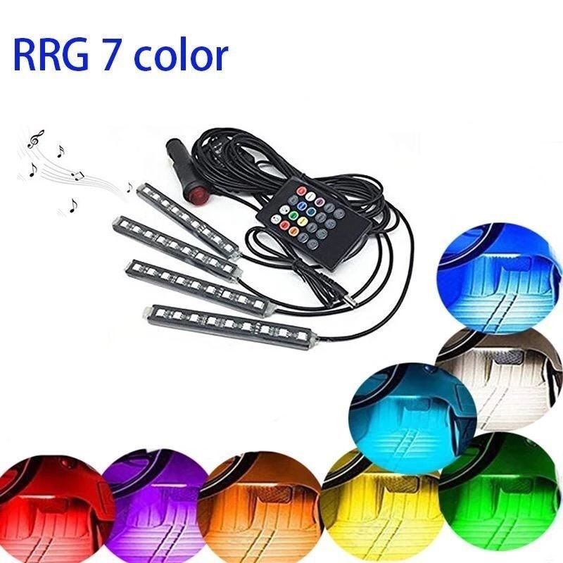 ARAÇ İÇİ AYAK ALTI SESE DUYARLI LED resmi