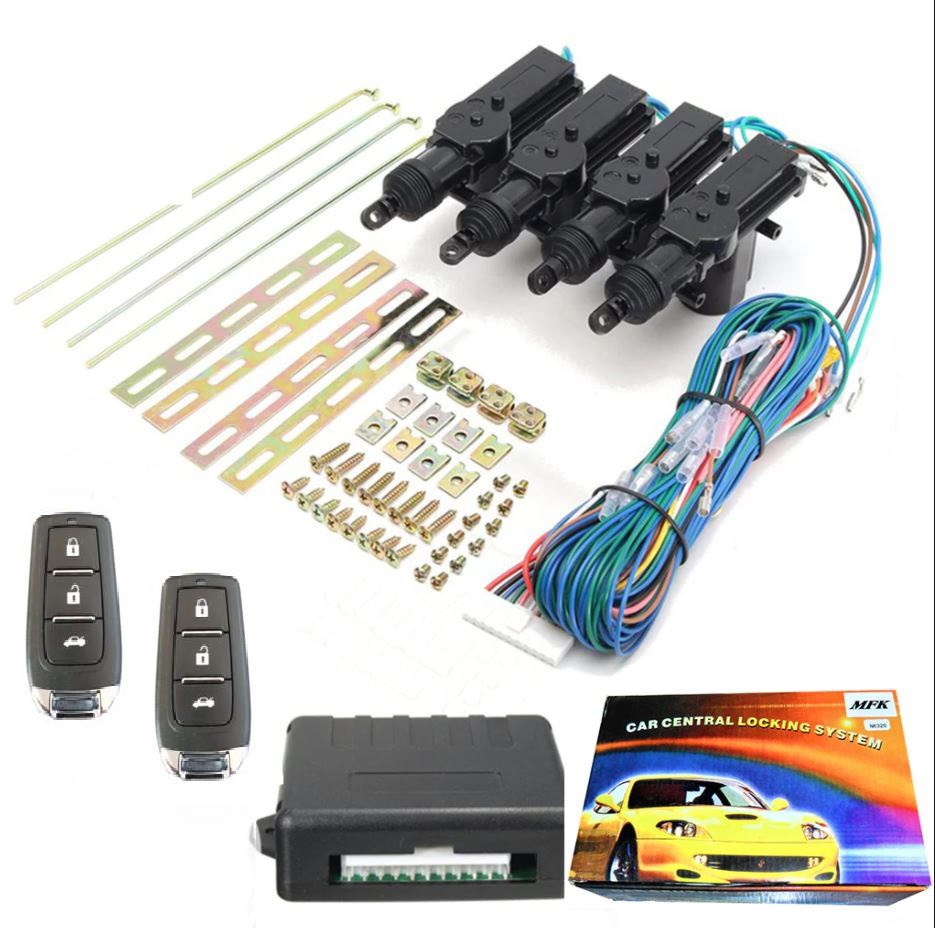 MERKEZI KILIT TAM SET KUMANDA +KAPI MOTORU AÇMA KAPAMA resmi