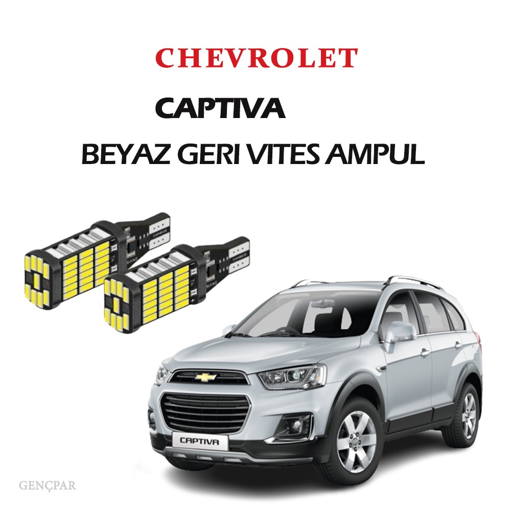 CHEVROLET CAPTİVA GERİ VİTES AMPUL BEYAZ VE YÜKSEK IŞIK resmi
