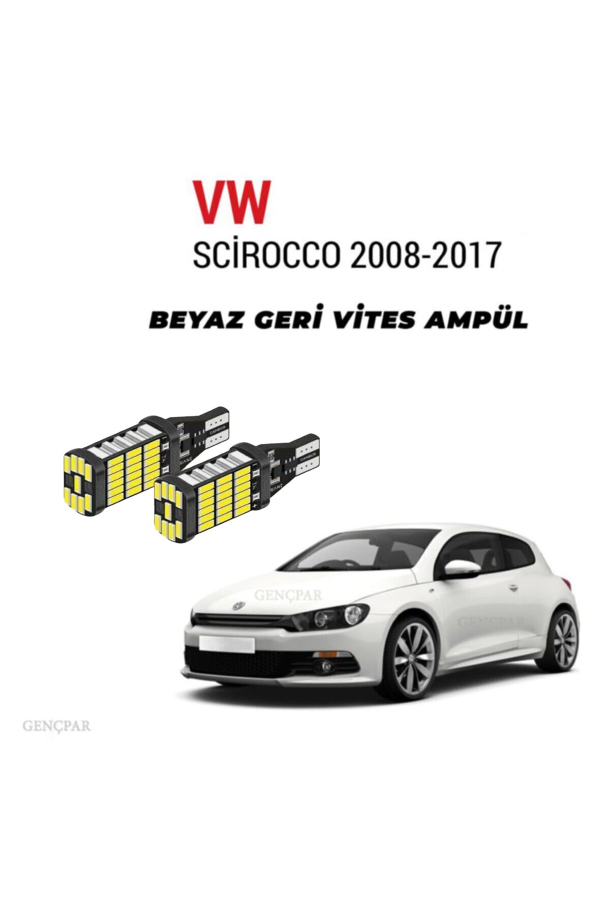 VW SCİROCCO GERİ VİTES AMPÜL (2008-2014) ARIZA IŞIĞI YAKMAZ resmi