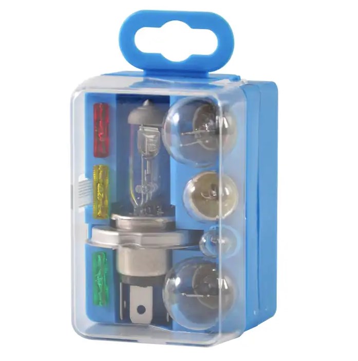 H4 ACİL YEDEK AMPÜL VE SİGORTA KİTİ SETİ 12 VOLT resmi