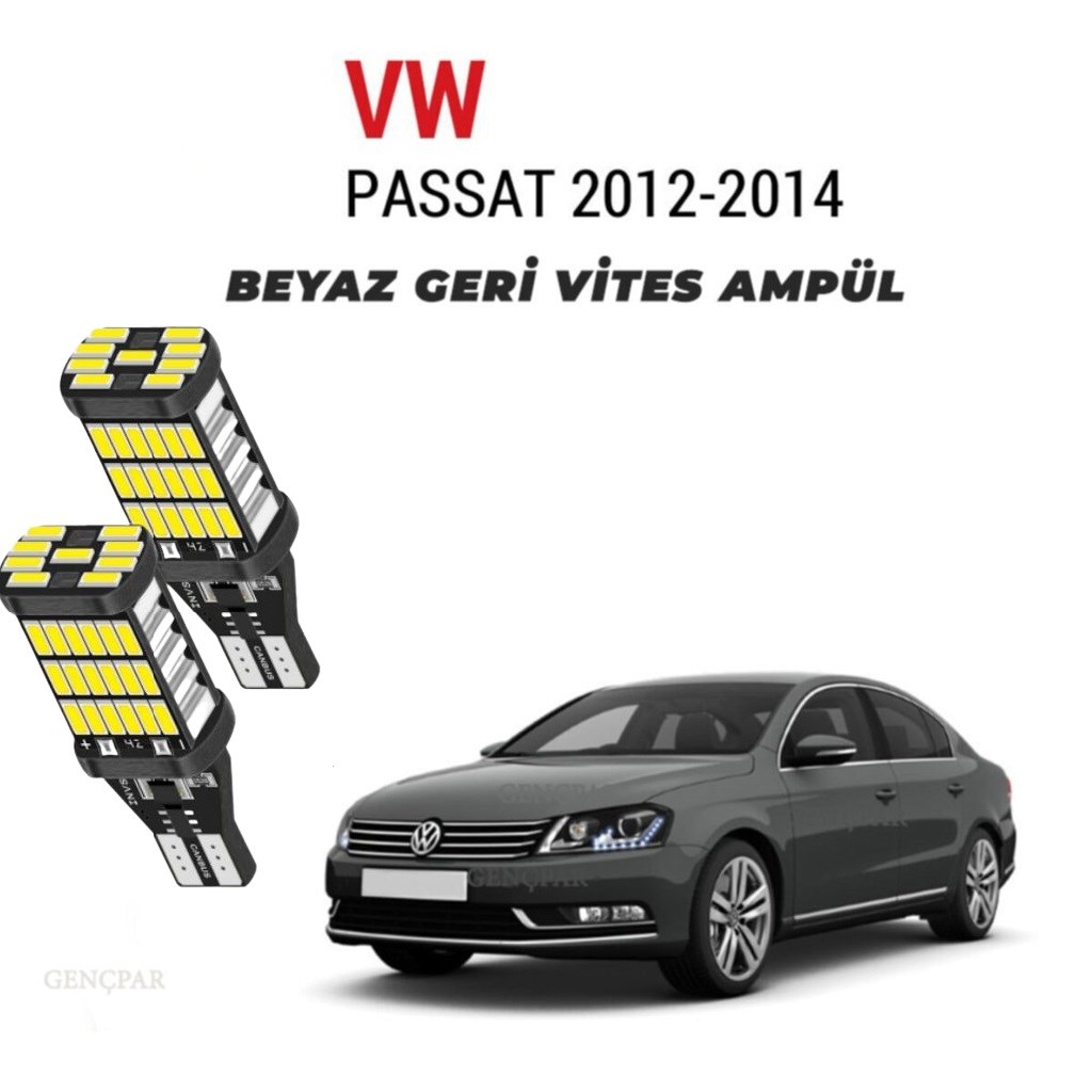 PASSAT B7 GERİ VİTES AMPÜLÜ 1 ÇİFT (2 ADET) resmi