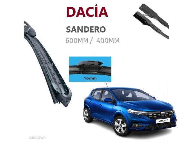 DACİA SANDERO SILECEK TAKIMI (2020 VE SONRASI) resmi
