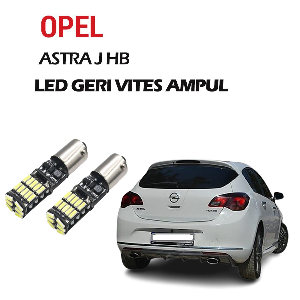 OPEL ASTRA J HB LED GERİ VİTES AMPÜL H21W BEYAZ (CANBUS) resmi