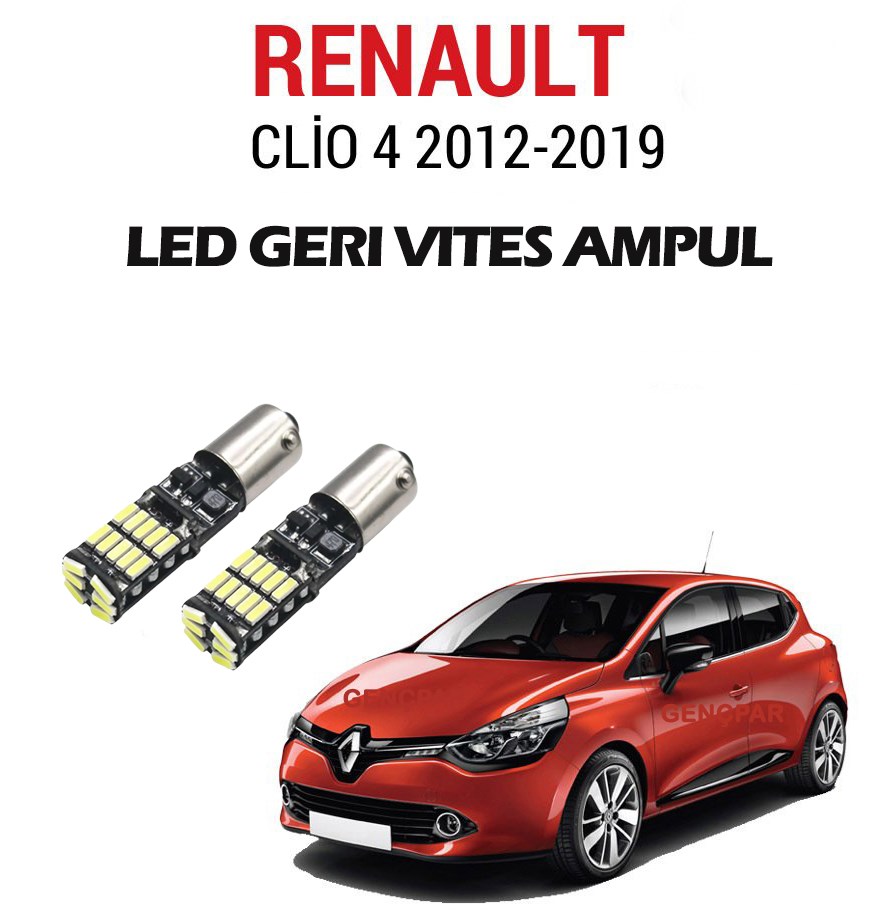 RENAULT CLİO 4  LED GERİ VİTES AMPÜL H21W BEYAZ (CANBUS) resmi
