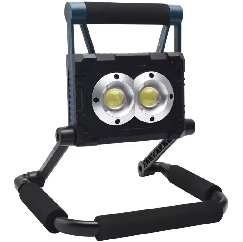 GÜNEŞ ENERJİLİ SOLAR TAŞINABİLİR LED PROJEKTÖR TAŞINABİLİR POWERBANK resmi