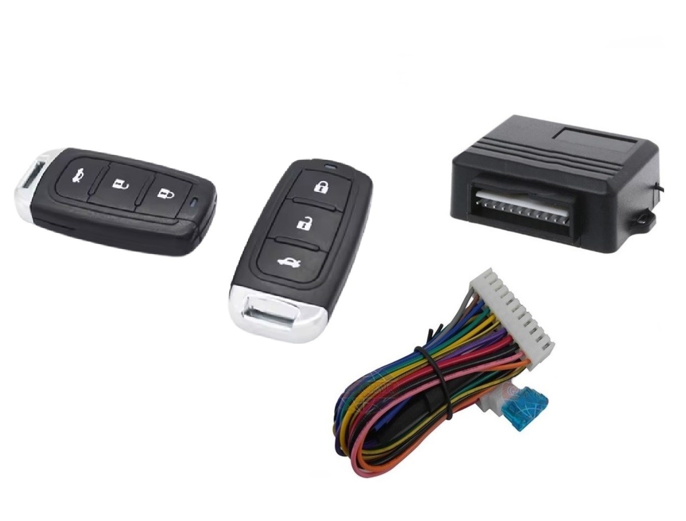 MERKEZİ KİLİT AÇMA KAPAMA SETİ KUMANDA YENİ MODEL resmi