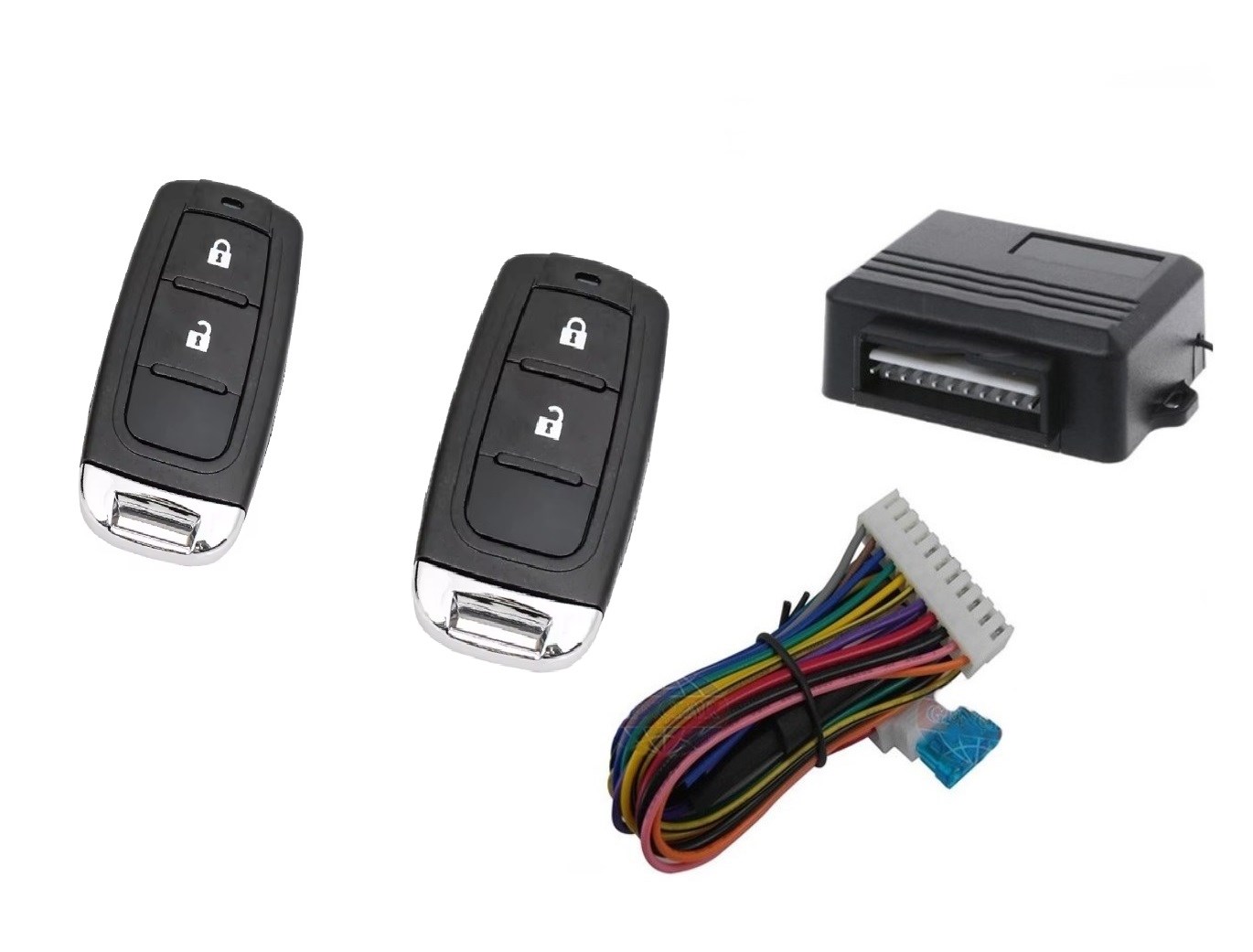 MERKEZİ KİLİT AÇMA KAPAMA SETİ KUMANDA YENİ MODEL resmi