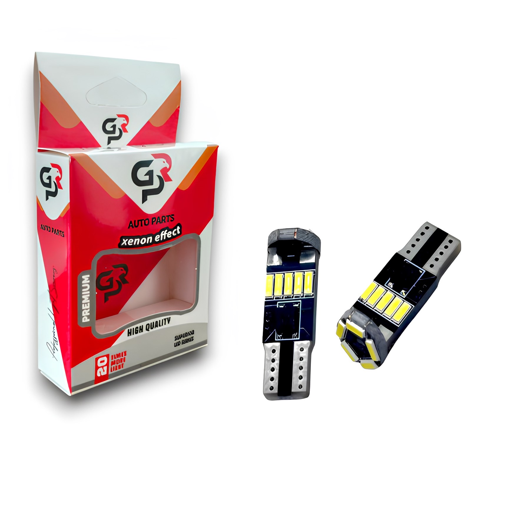 T10 5W LED BEYAZ DİPSİZ PARK AMPÜL TAKIMI CANBUS PLAKA TAVAN İÇ ORTAM AYDINLATMA 2 ADET resmi