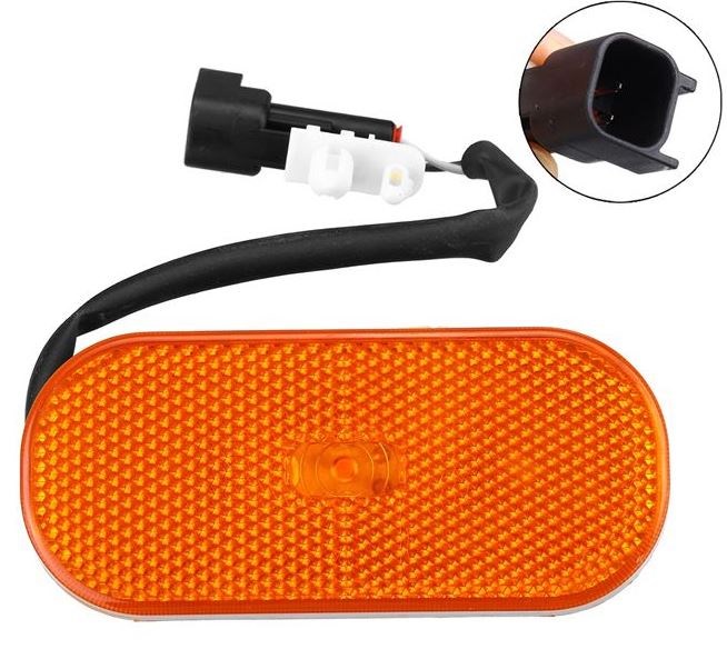 FORD TRANSİT V363 YAN İŞARET SİNYAL LAMBASI SİDE MARKER 2014-2019 LEDLİ resmi