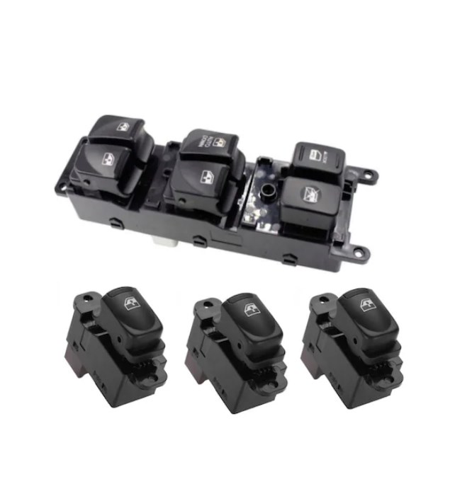 HYUNDAI ACCENT ERA CAM DÜGMESI ANAHTAR TAKIMI DÖRTLÜ VE TEKLİ(2006 - 2012) resmi