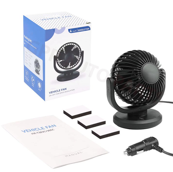 ARAÇ İÇİ TORPİDO ÜSTÜ 360 DERECE AYARLANABİLİR VANTİLATÖR FAN resmi