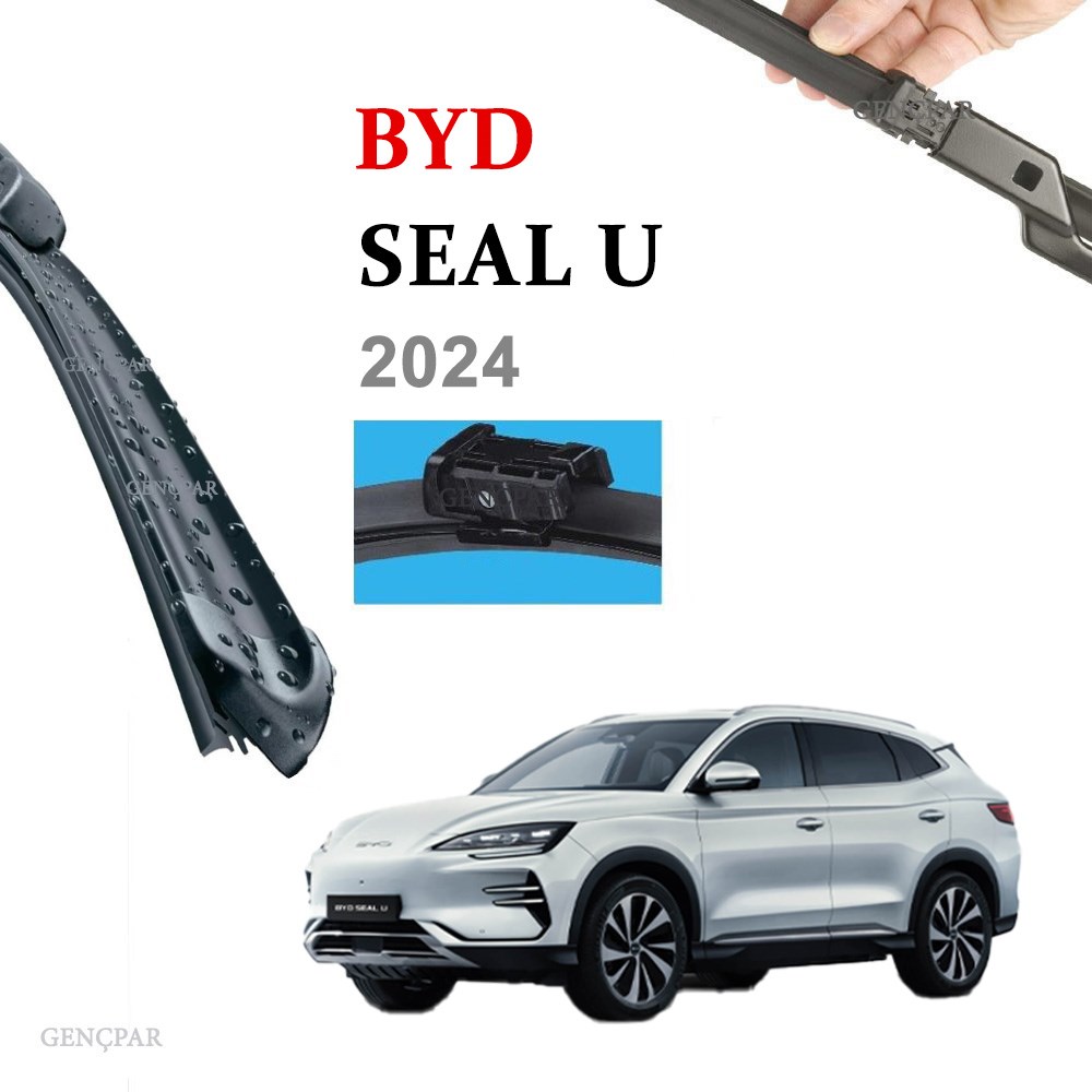 BYD SEAL U ÖN SİLECEK TAKIMI (2 ADET) 2024- resmi