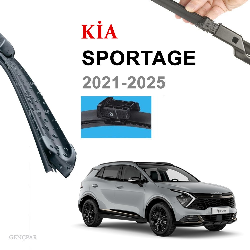 KİA SPORTAGE ÖN SİLECEK TAKIMI (2 ADET) 2021-2025 resmi