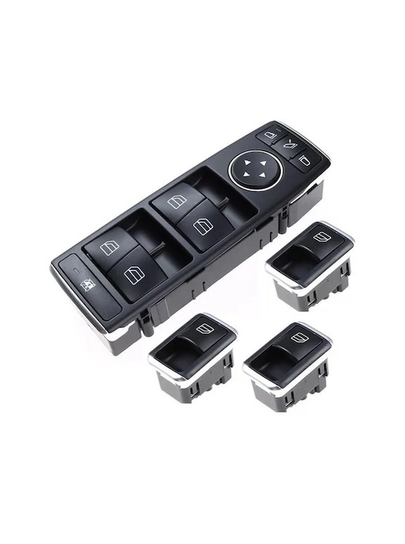 MERCEDES W204 C SERİ CAM DÜĞMESİ ANAHTARI VE TEKLİ AYNA AYARLI VE KAPATMALI 2007-2014 resmi