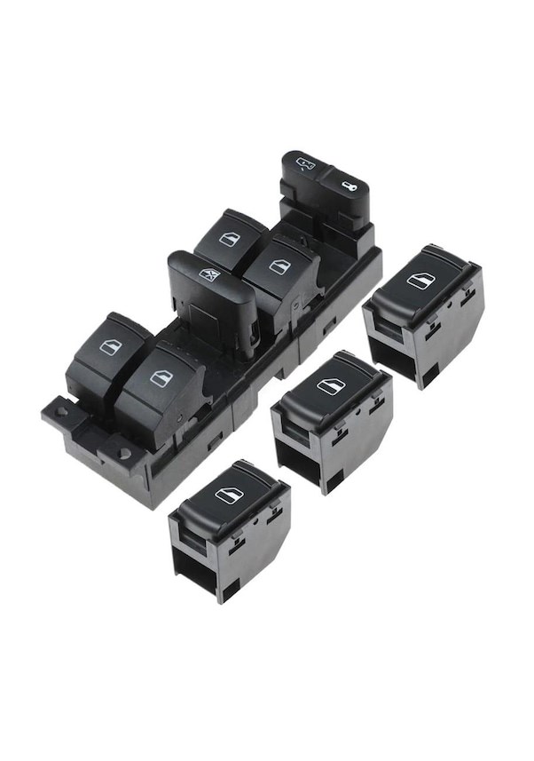 SEAT LEON CAM DÜĞMESİ ANAHTAR TAKIMI 1999-2004 resmi