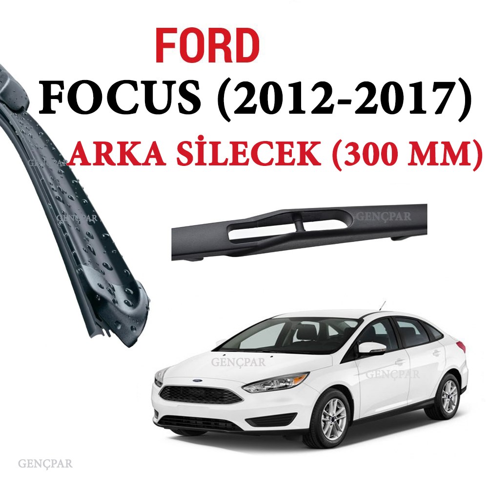 Ford Focus Arka Silecek 2012-2017 resmi