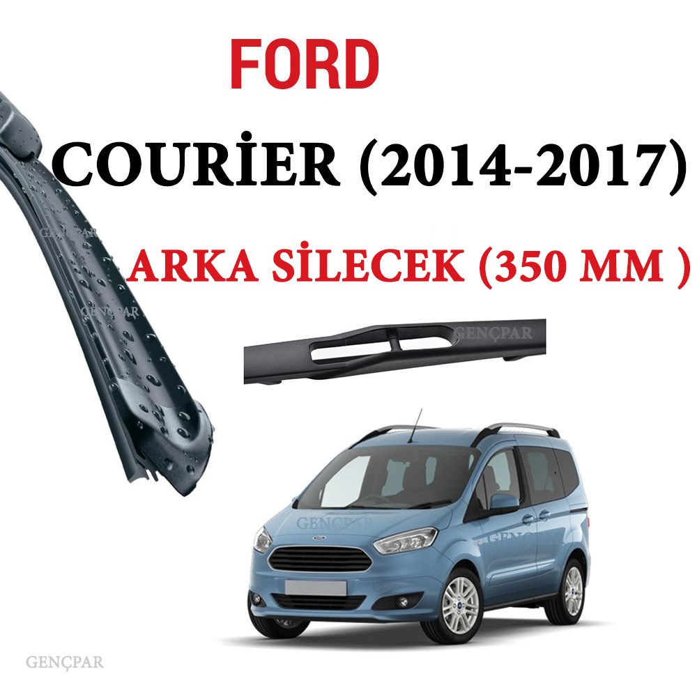 Ford Courier Arka Silecek 2014-2017 resmi