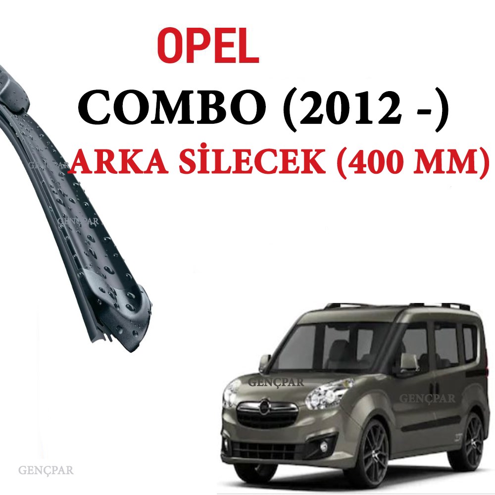Opel Combo Arka Silecek 2012-2014 resmi