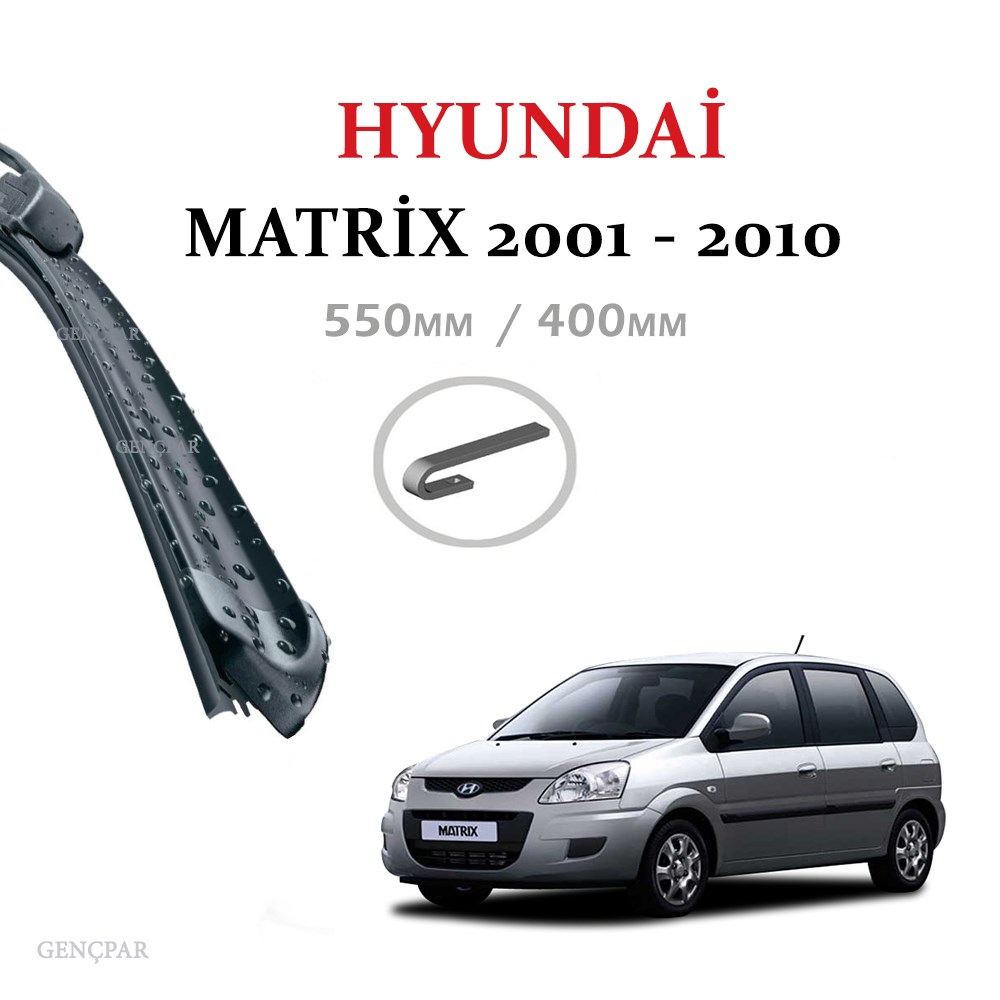 HYUNDAİ MATRİX SİLECEK TAKIMI (2001-2010) resmi