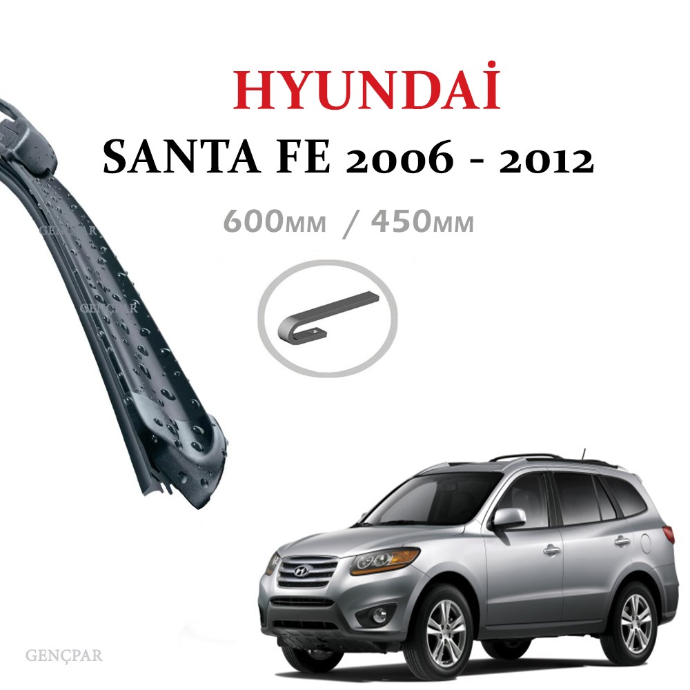 HYUNDAİ SANTA FE SİLECEK TAKIMI (2006-2012) resmi