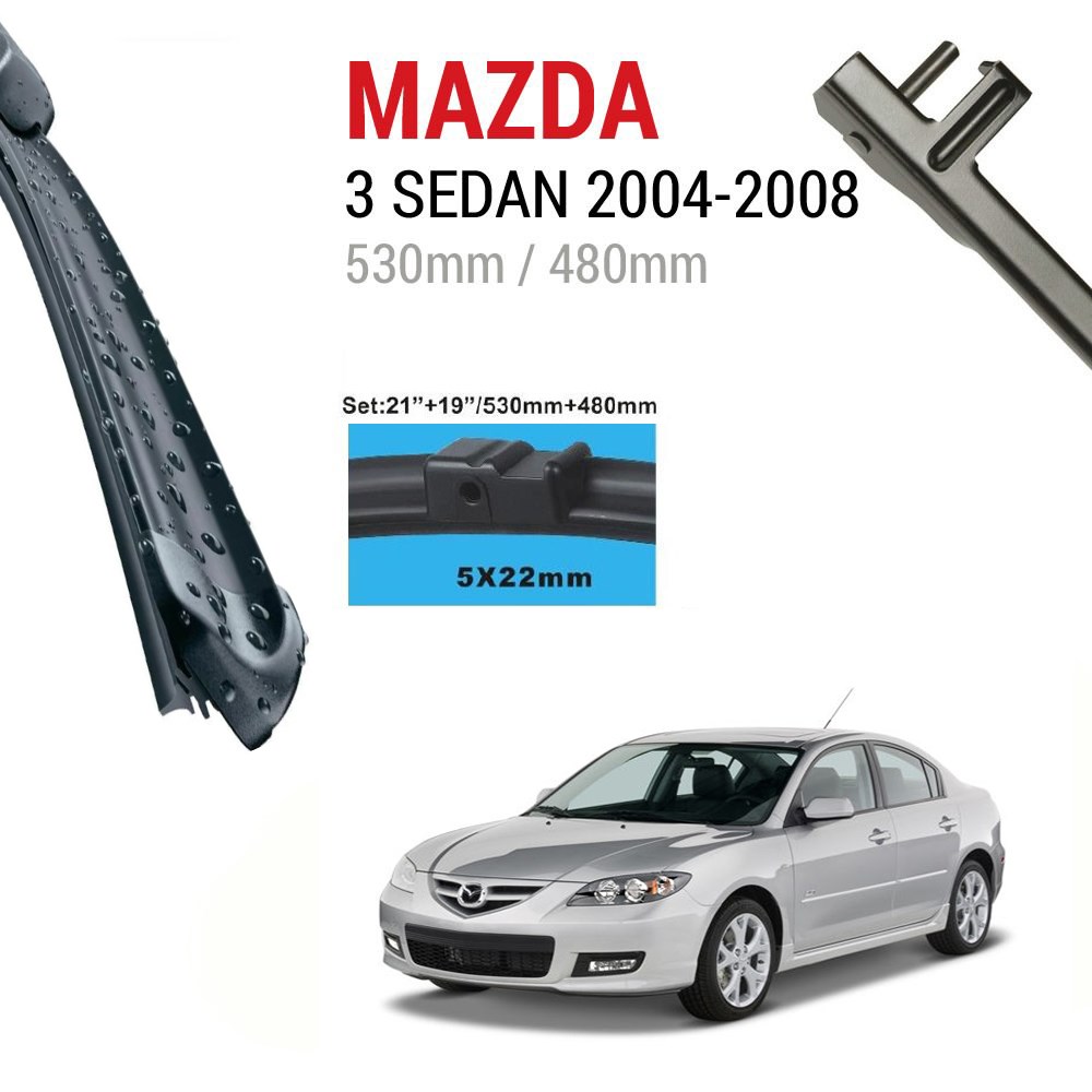 MAZDA 3 SİLECEK TAKIMI (2004-2008) resmi